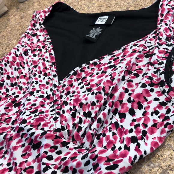 Pink, Black and White Studio 1940 Dress Size Small - Picture 12 of 12